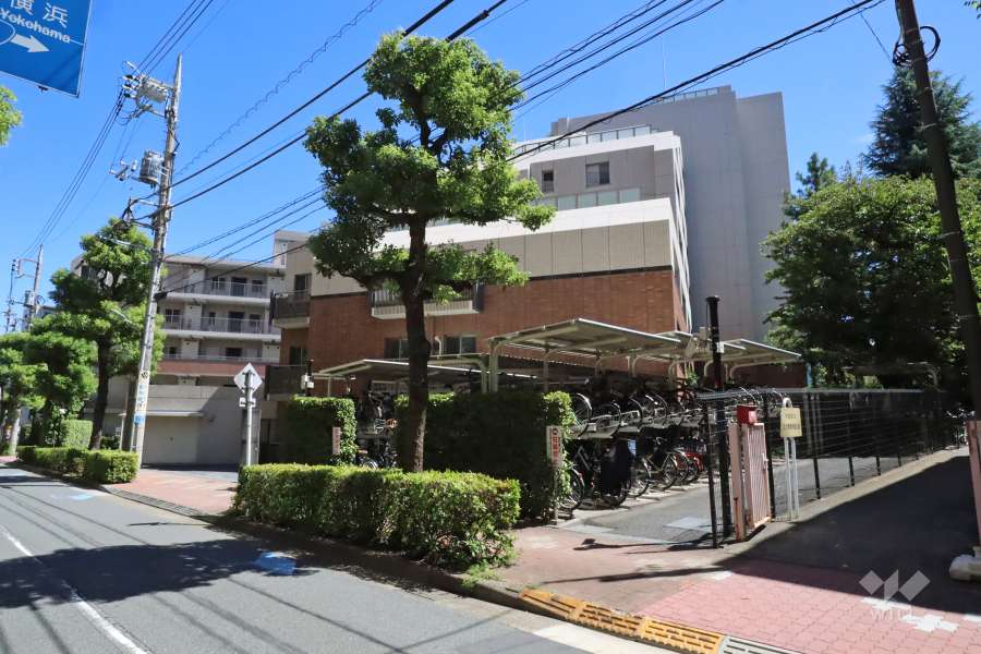 ヴェーゼント久が原の外観（北西側から）
