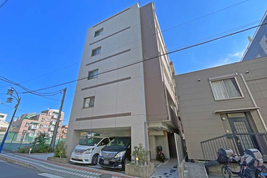 クレヴィスタ西馬込の外観（北西側から）