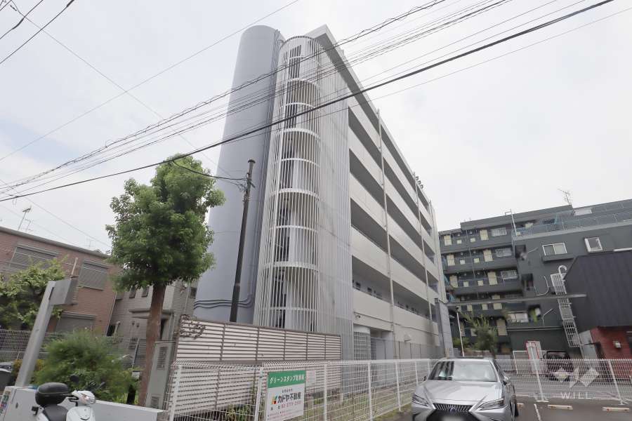 ジェイパーク山王の外観（北西側から）