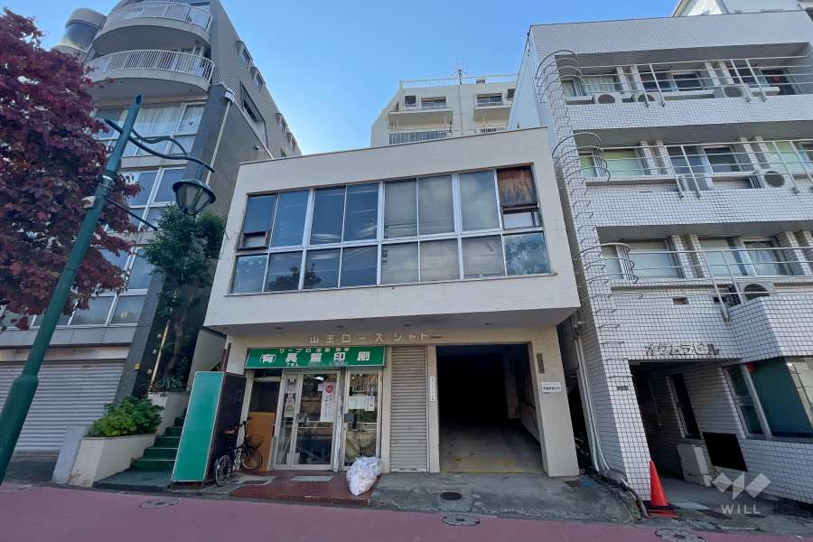 山王ローズシャトーの外観（北側から）