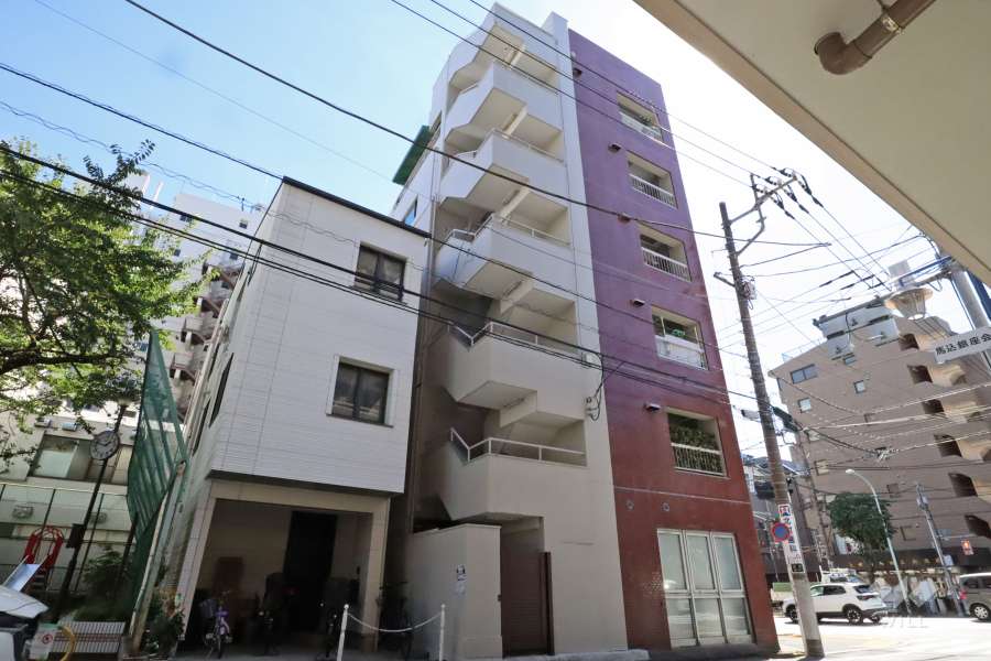 パーソナルハイツ山王の外観（北東側から）