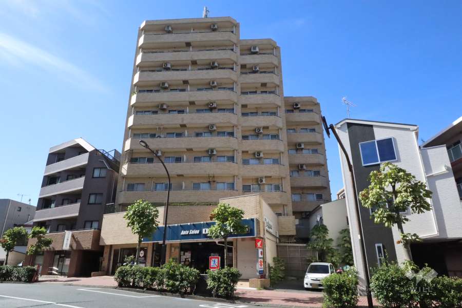 グランドメゾン大森山王の外観(南東側から)