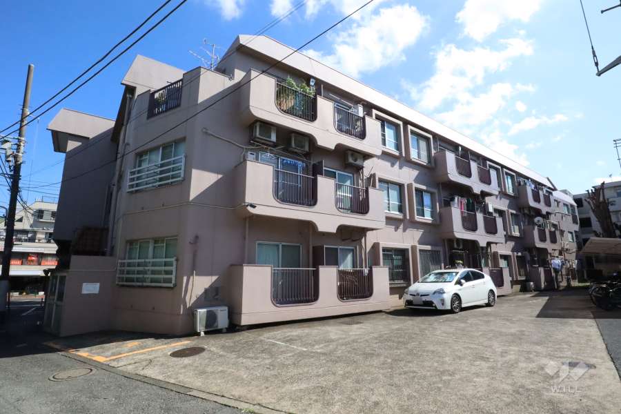 エルアルカサル山王の外観(北西側から)