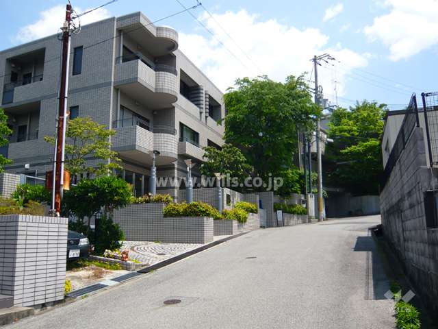 敷地南側の道路