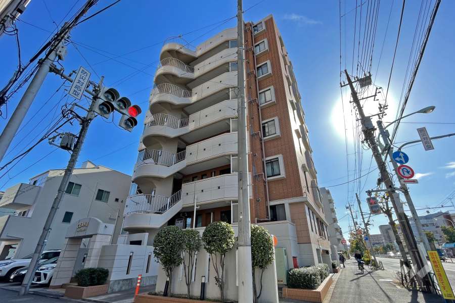 セーナ大森山王の外観（北西側から）