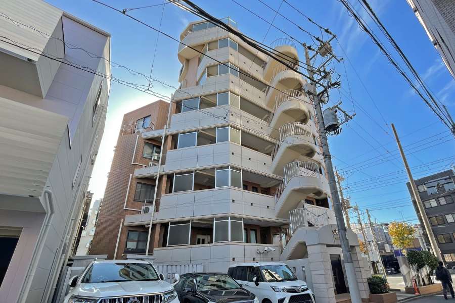 セーナ大森山王の外観（北東側から）