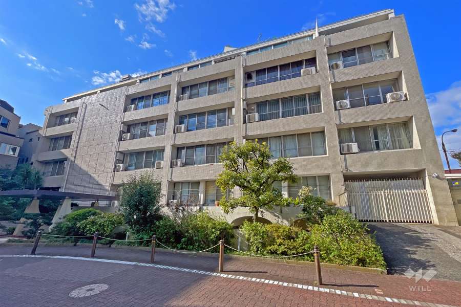 山王パレスの外観（東側から）