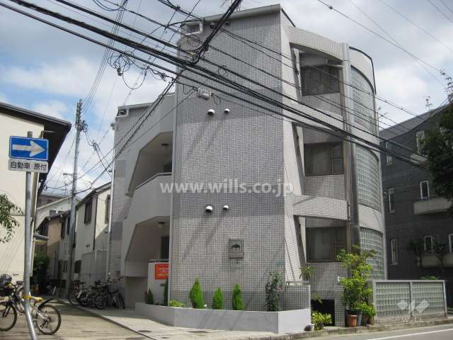 ベルテホーム苦楽園の外観（北西側から）