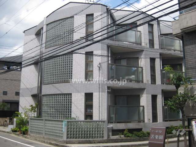 ベルテホーム苦楽園の外観（南西側から）
