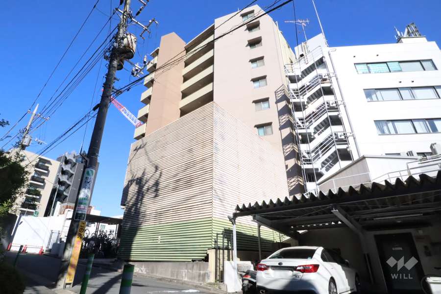 セザール大森山王の外観(西側から)