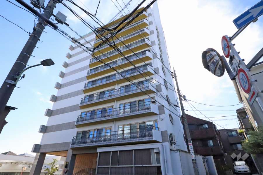 ワールドパレスの外観(北東側から)