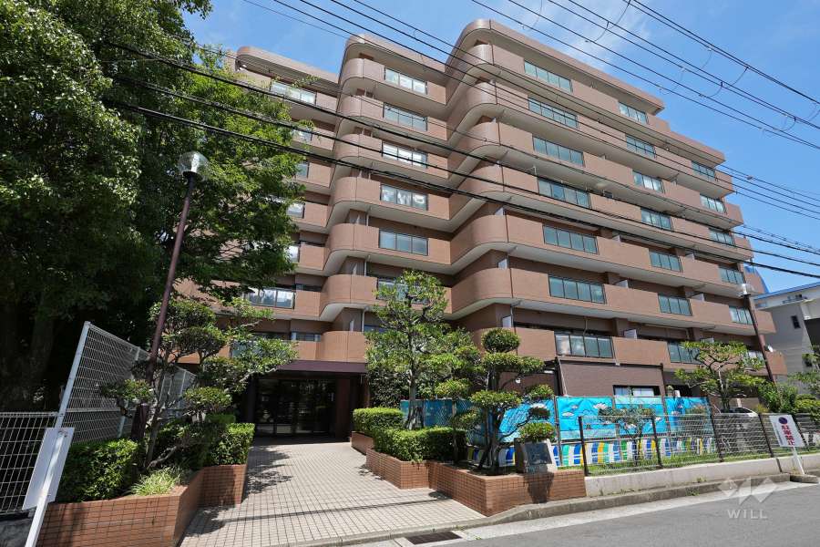 ファミール西宮今津の外観（南西側から）