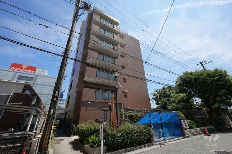 ファミール西宮今津の外観（北西側から）