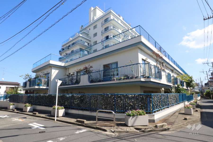 大森山王リハイムの外観(北西側から)