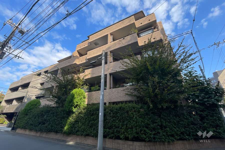ファミールグラン山王の外観（南東側から）