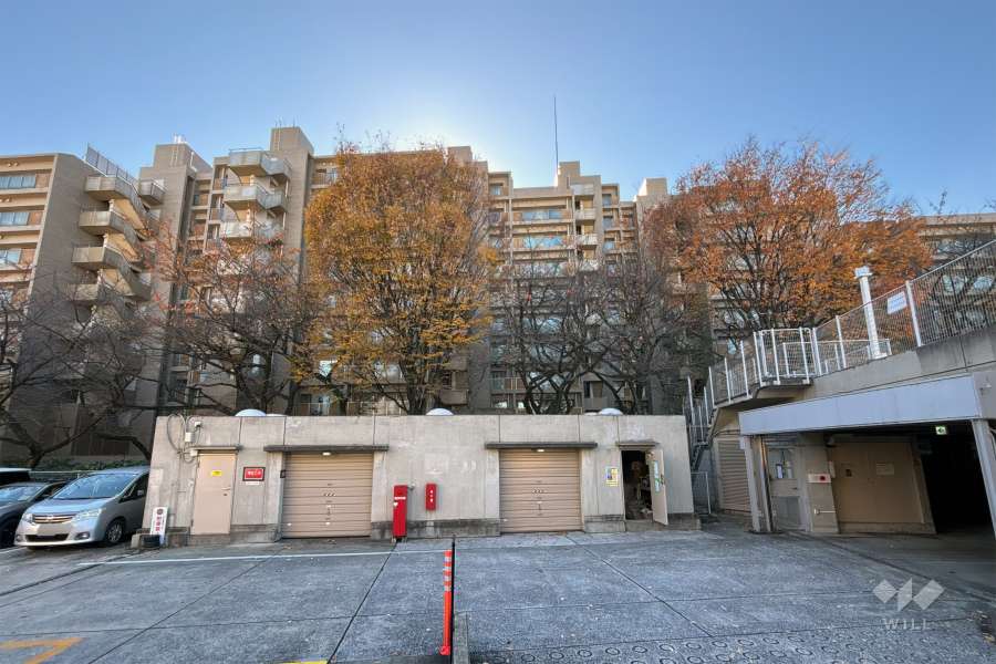 山王ガーデンハイツの外観（北東側から）