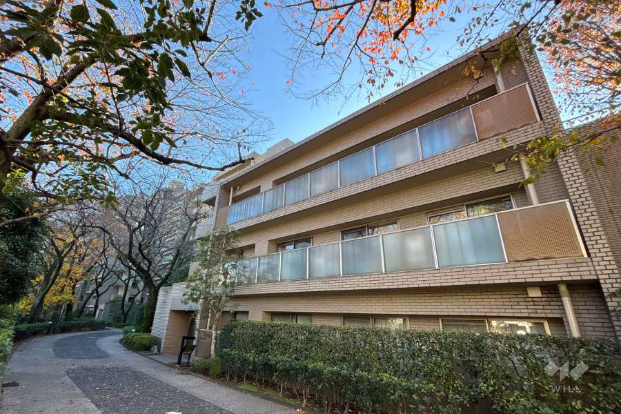 山王ガーデンハイツの外観（北側から）