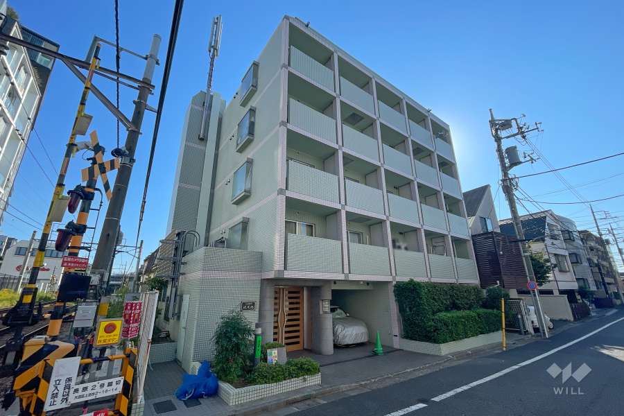 ロアール洗足池の外観（北西側から）