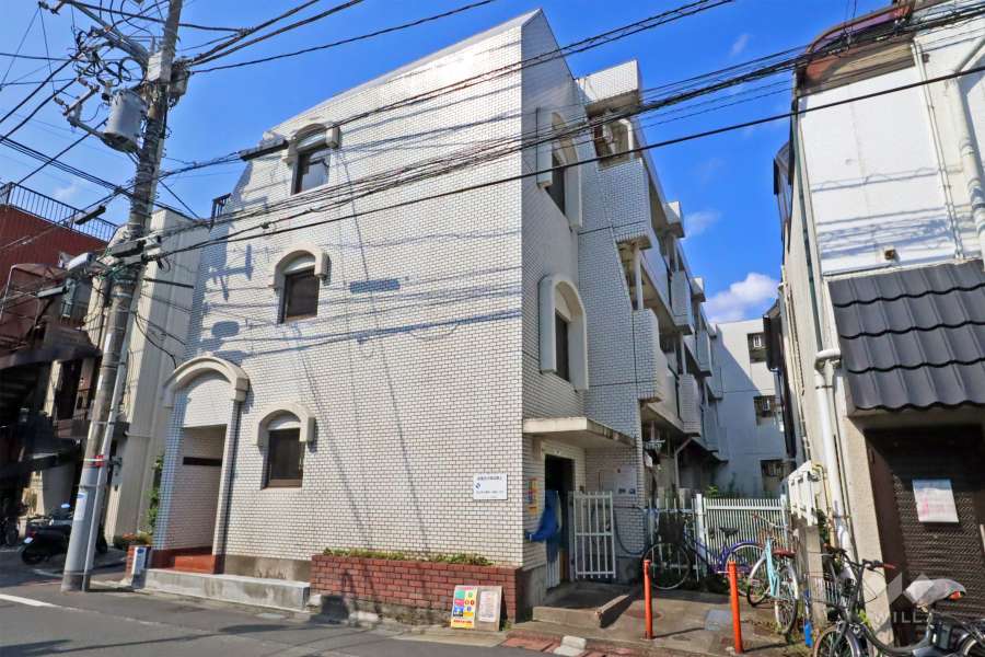 スカイコート洗足池の外観(南側から)