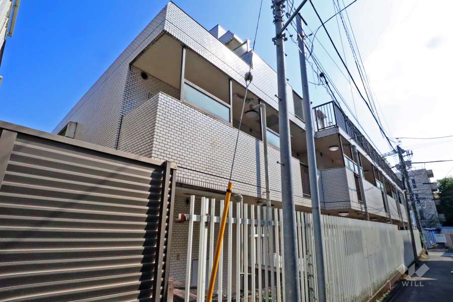 スカイコート洗足池の外観(北側から)