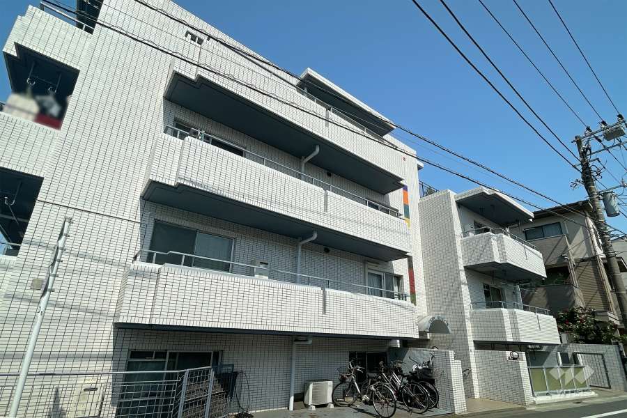 スターハイツ上池台の外観（東側から）