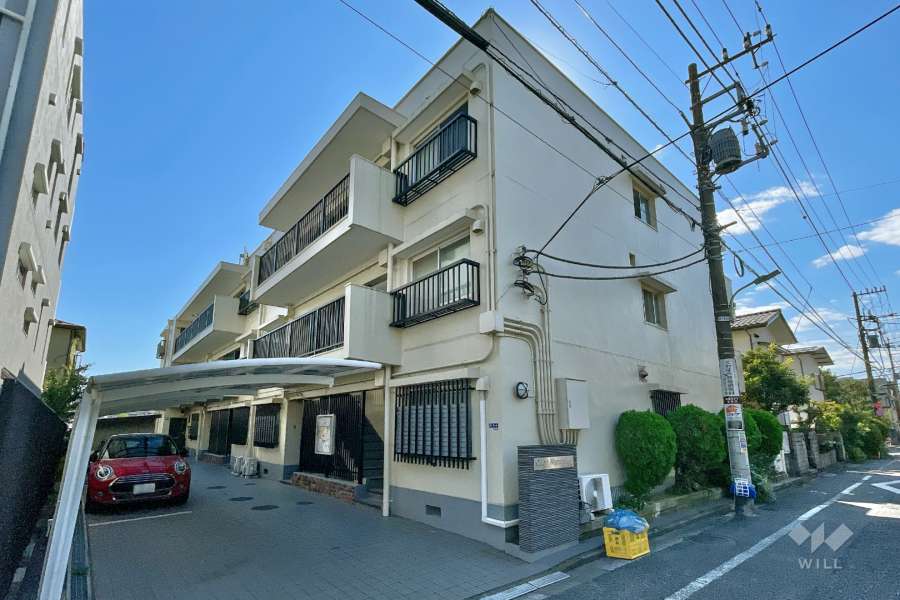 コープ長原の外観（北西側から）