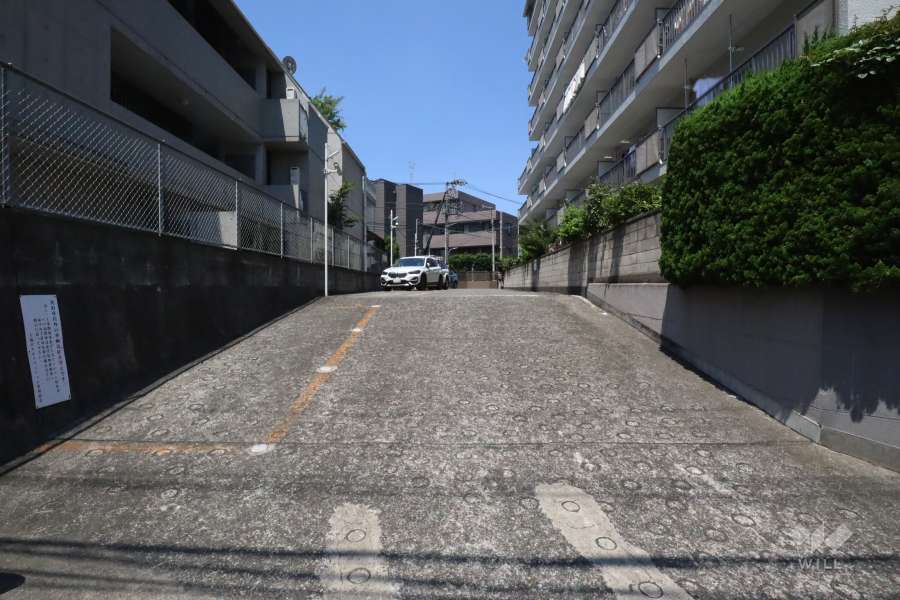 駐車場の出入り口