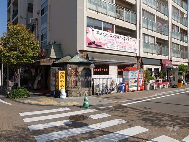 1階は店舗になっています。