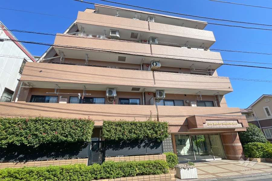 ライオンズマンション洗足池第２の外観（南東側から）　