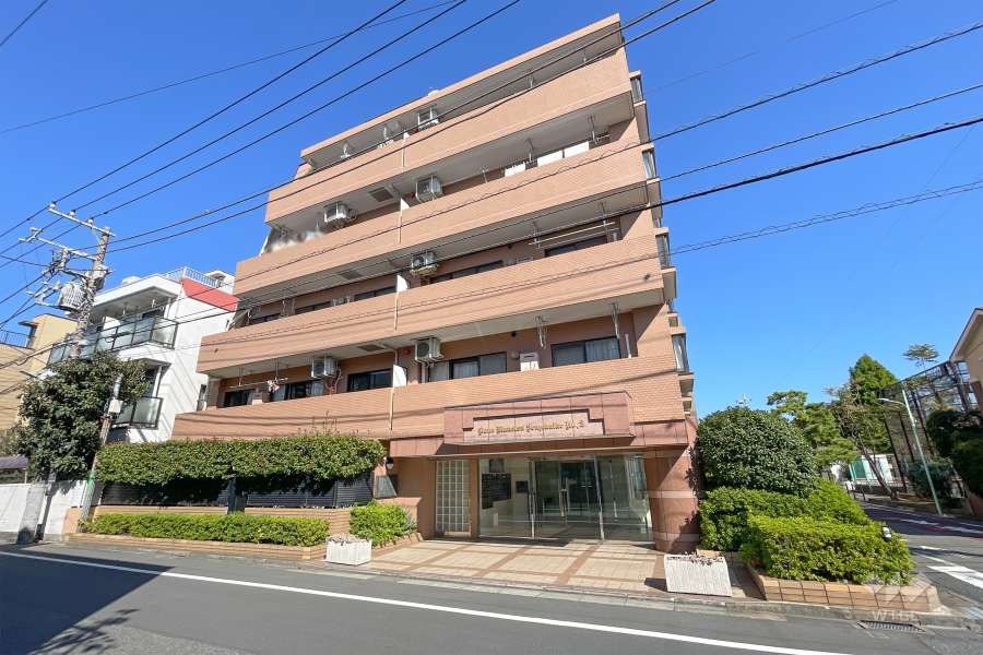 ライオンズマンション洗足池第２の外観（東側から）　