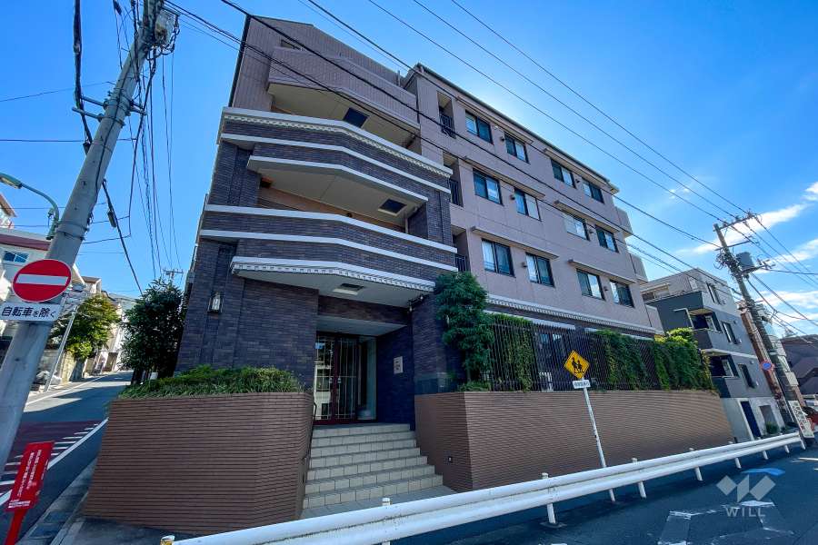 ナイスエスアリーナ上池台の外観（北西側から）　