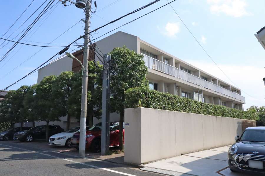 洗足池スタイルハウスの外観(北側から)