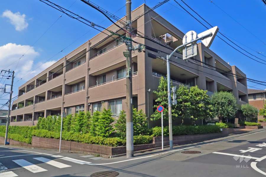 ダイアパレス上池台ブライトヒルの外観（南西側から）