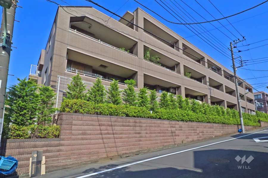 ダイアパレス上池台ブライトヒルの外観（北西側から）