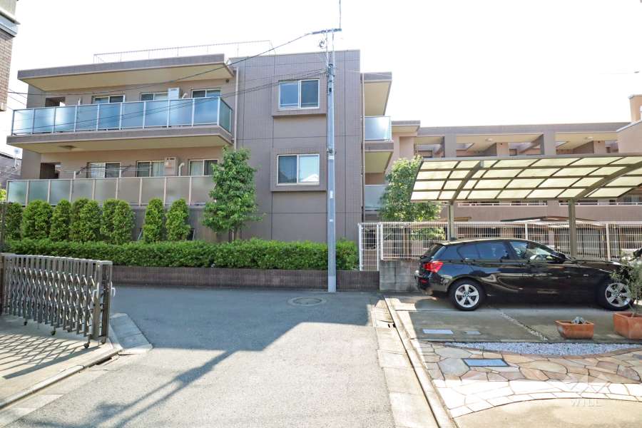 ダイアパレス上池台ブライトヒルの外観（東側から）