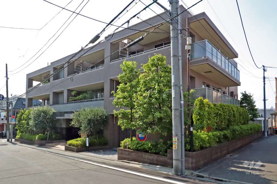 ダイアパレス上池台ブライトヒルの外観（南東側から）