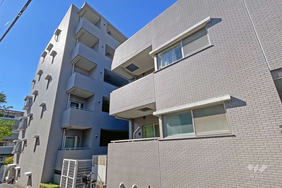 リーベスト上池台の外観（西側から）