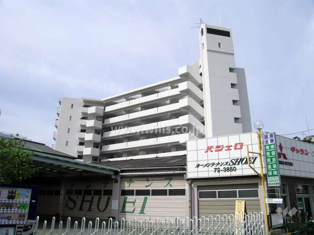 ハイム逆瀬川21の外観（北東側から）