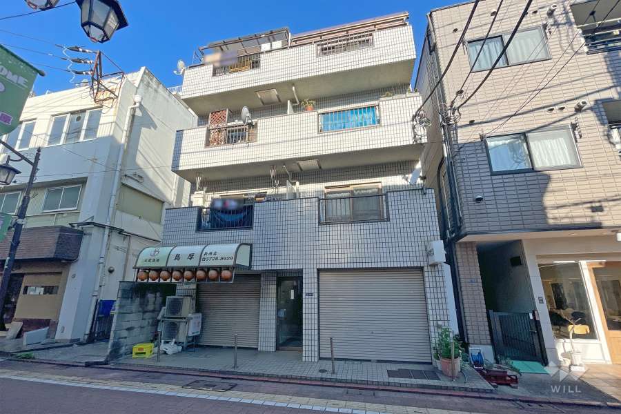 トーコー長原マンションの外観（東側から）