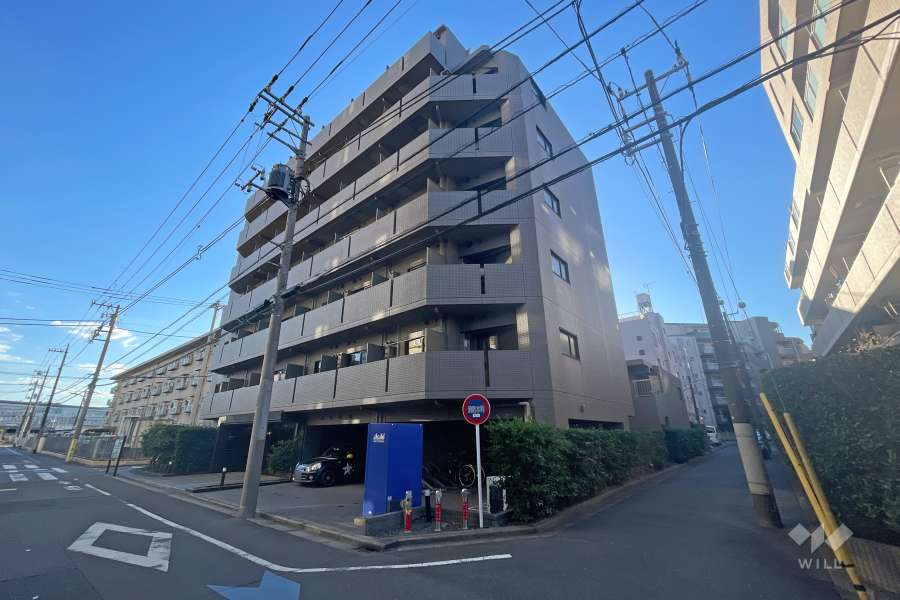 ルーブル蒲田七番館の外観（北東側から）