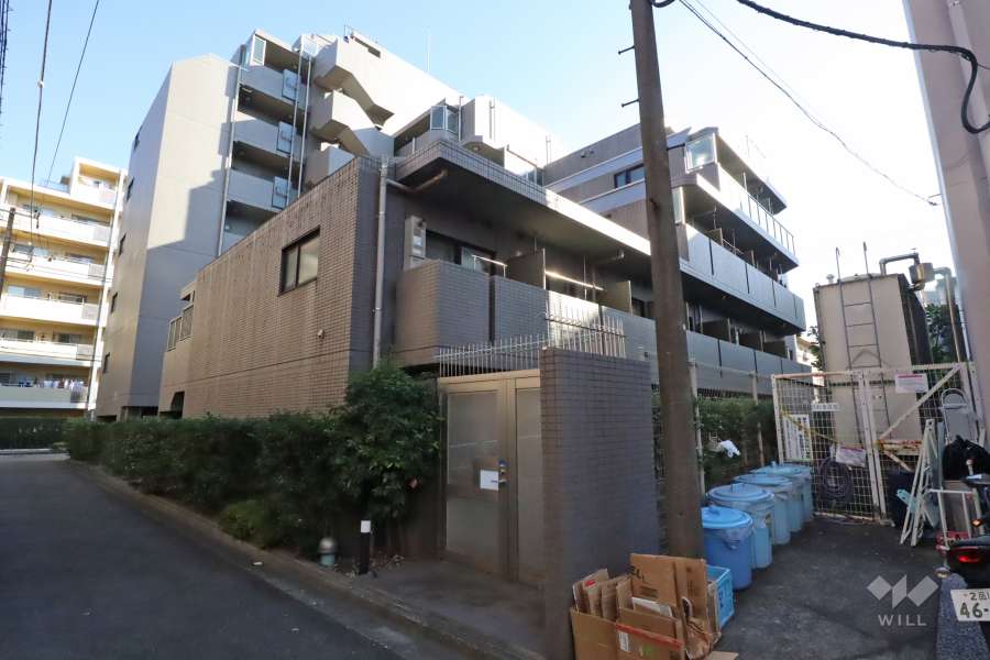 ルーブル蒲田七番館の外観（北西側から）