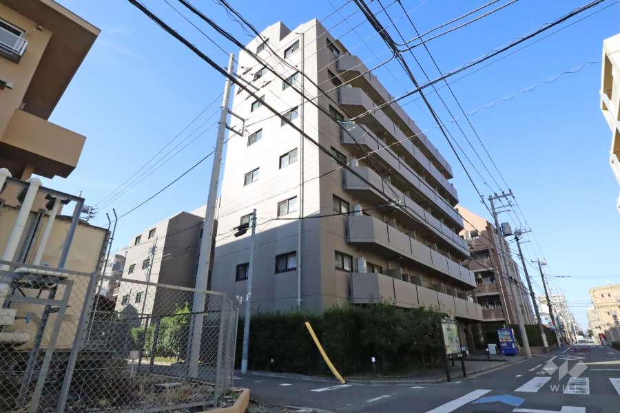 ルーブル蒲田七番館の外観（南東側から）