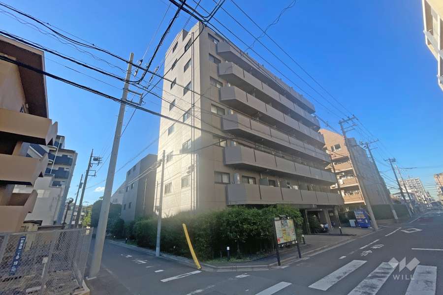 ルーブル蒲田七番館の外観（南東側から）