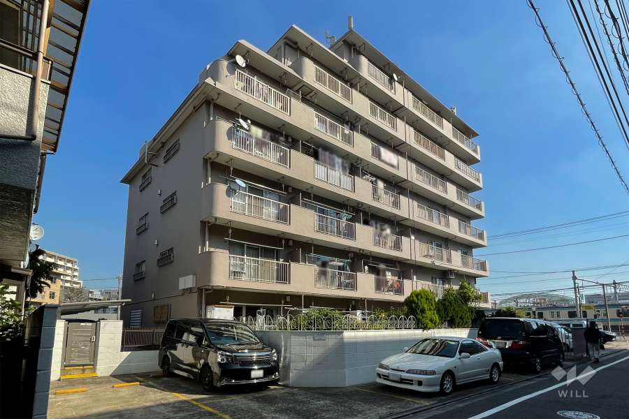 ニックハイム新蒲田の外観（北西側から）