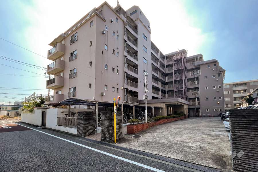 ニックハイム新蒲田の外観（北側から）