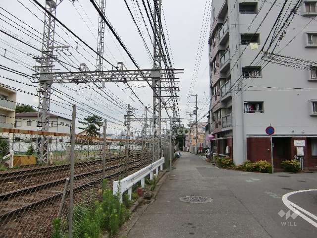 マンション北側の様子