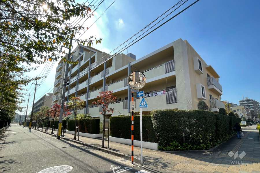 リビオ新蒲田の外観（北東側から）