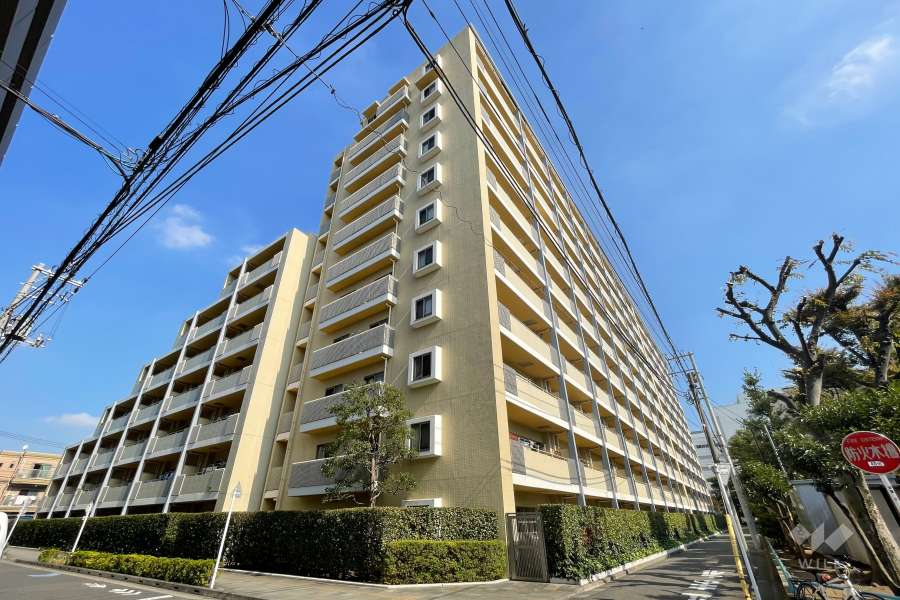 リビオ新蒲田の外観（南西側から）