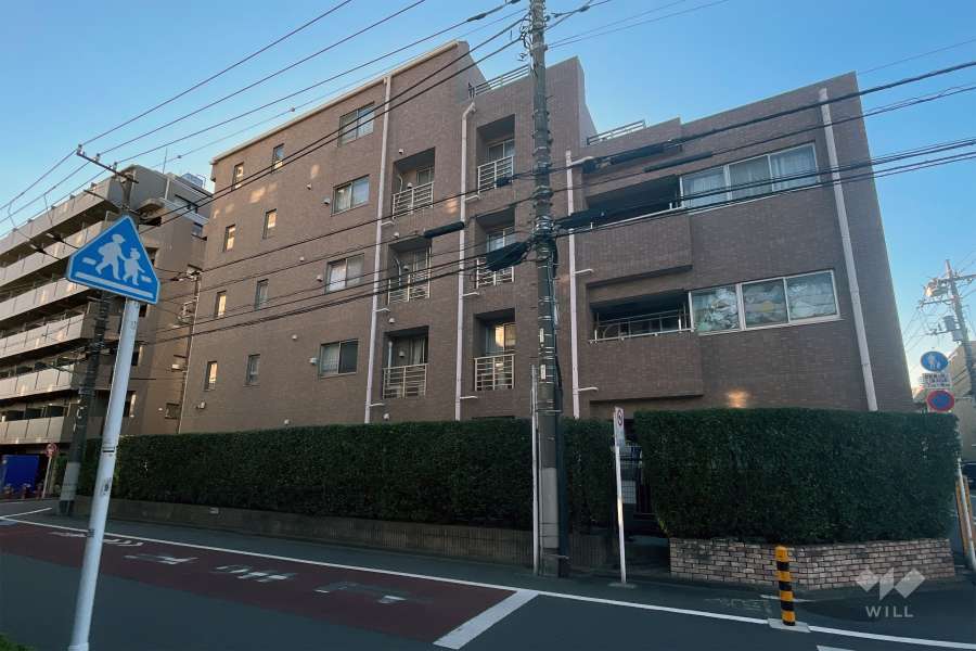 ナイスアーバン新蒲田の外観（北東側から）