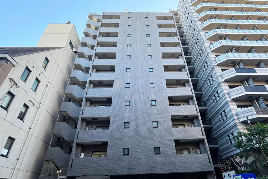 ルーブル蒲田弐番館の外観(北側から)